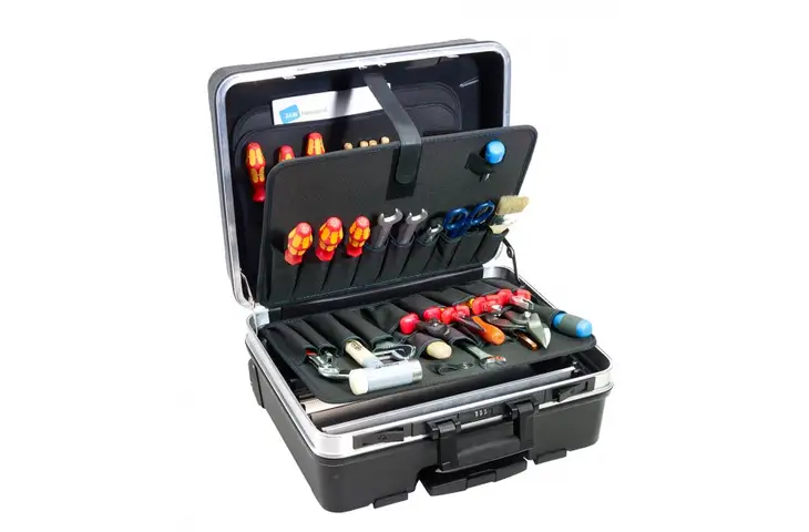 B&W International GO wheeled tool case with pocket boards